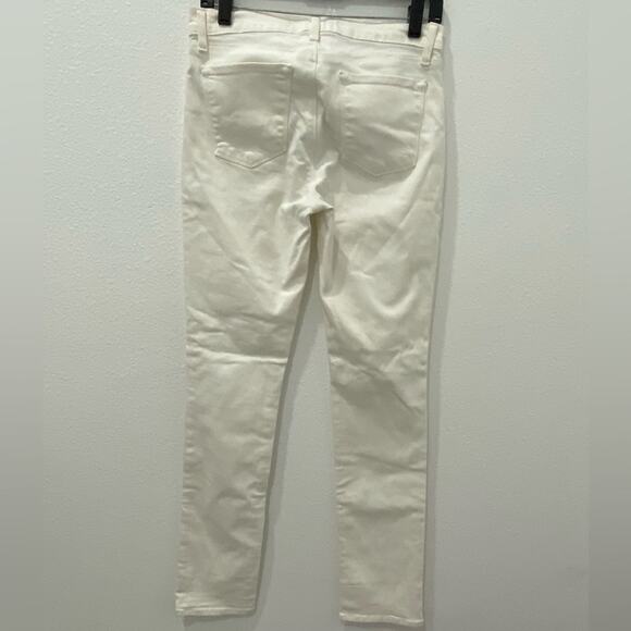 J brand jeans white size 29 mid rise rail - Picture 8 of 9